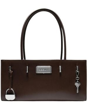 SEEN USERS Aura Leather Shoulder Bag - Multicolour