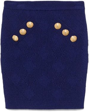 Balmain Minigonna - Blu