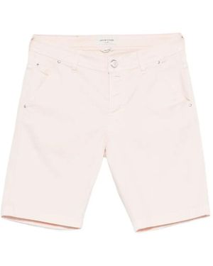 Jacob Cohen Short À Passants De Ceinture - Pink