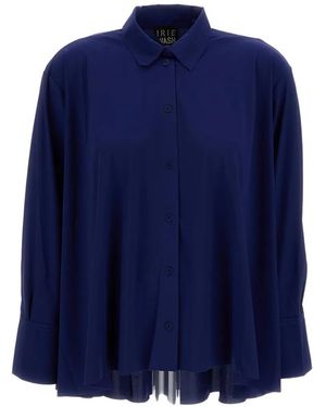 Irie Chemise À Boutonnière Sur Le Devant - Blue
