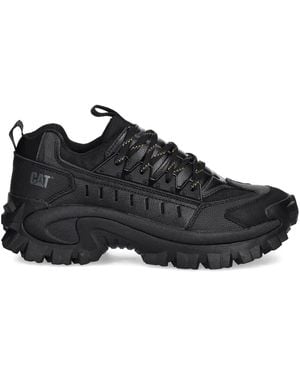 Caterpillar Intruder Lace-Up Chunky Trainers - Black