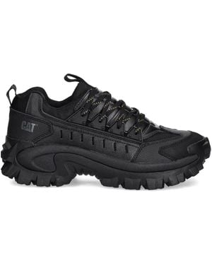 Caterpillar Intruder Lace-Up Chunky Sneakers - Black