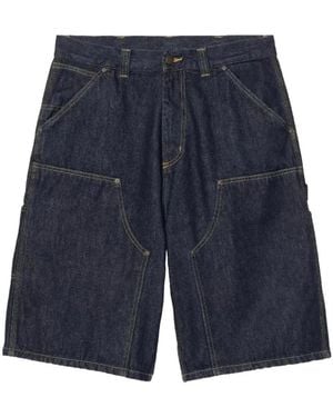 Carhartt Og Double-Knee Denim Shorts - Blue