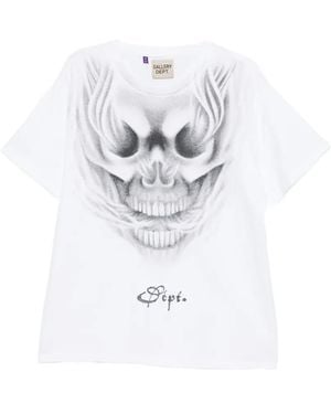 GALLERY DEPT. Car Club Graphic-Print T-Shirt - White