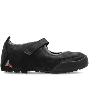 Roa Loie Strap Detail Slip-On - Black