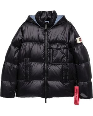 AFTER LABEL Katalla Quilted Hooded Jacket - Black