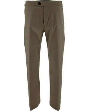 Taion Stretch-cotton Chino Trousers - グレー