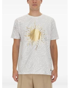 Vivienne Westwood Sun-Motif Printed T-Shirt - White