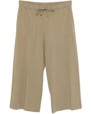 Eileen Fisher クロップド ワイドパンツ - ナチュラル