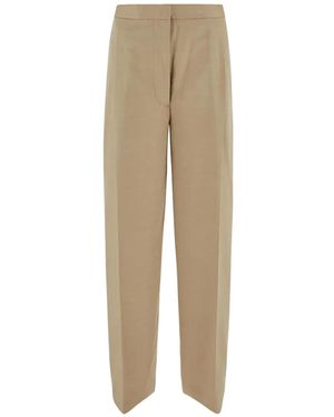 Lardini Pressed-crease Trousers - ナチュラル