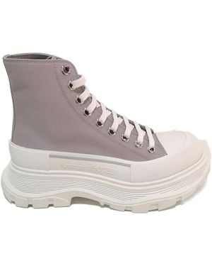 McQueen Tread Slick Stiefel - Grau