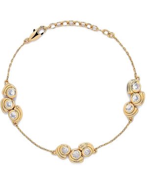 Yoj Bracelet Mavlo En Chaîne Serti De Cristaux - Métallisé