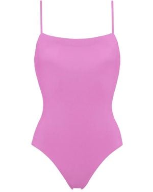 Eres Aquarelle Spaghetti-Strap Swimsuit - Pink