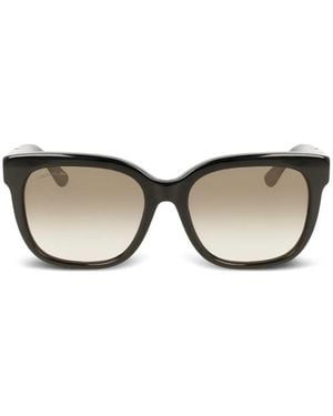Lacoste Square-Frame Sunglasses - Black
