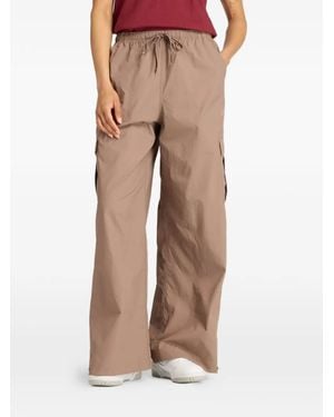 New Balance Crinkle Cargo Woven Trousers - Natural