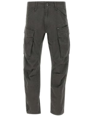 G-Star Rovic Zip 3D Cotton Trousers - Grey