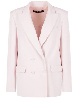 FEDERICA TOSI Double-Breasted Jacket - Pink