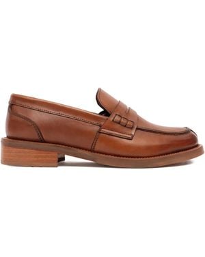 SOMMET Klassische Penny-Loafer - Braun