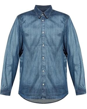 DIESEL D-Simply-S13 Long-Sleeve Shirt - Blue