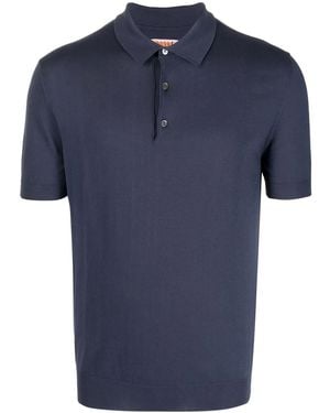 Baracuta Ss Polo Knit - Blue