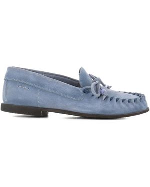 Alexander Hotto Suède Loafers - Blauw
