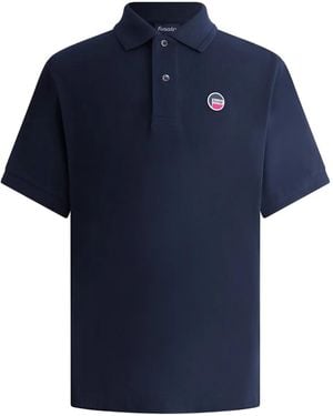 Fusalp Gerlo Logo-Appliqué Polo Shirt - Blue