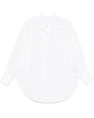 120% Lino Linen Shirt - White