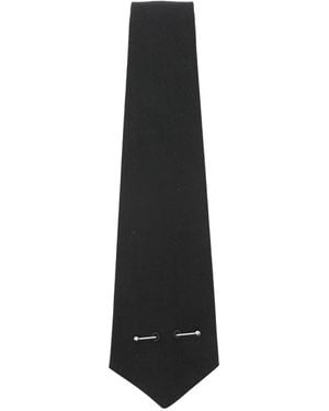 MEDEA Picercing-Detail Tie - White