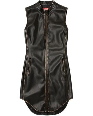 DIESEL 'D-Eneas' Sleeveless Short Dress - Black