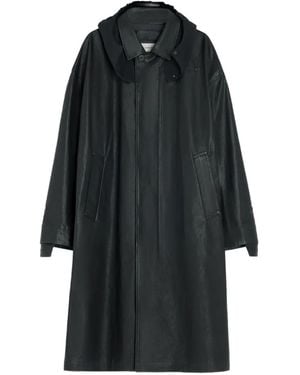 Lemaire Regenmantel Mit Kapuze - Schwarz