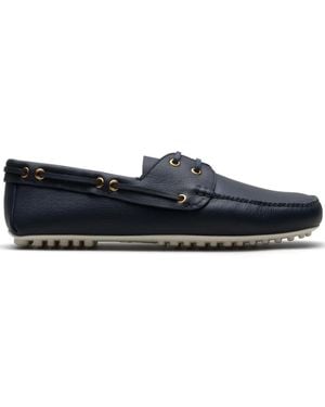 Car Shoe レースアップ レザーシューズ - ブルー