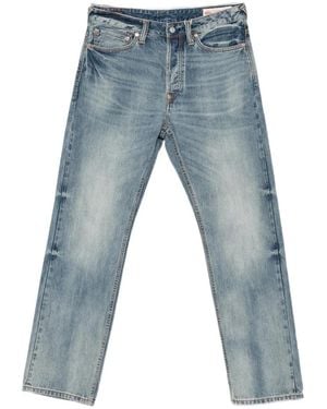Evisu Daicock-Print Jeans - Blue