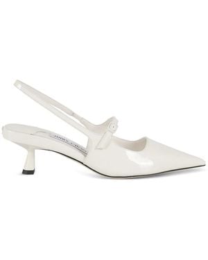 Jimmy Choo Didi 45mm スリングバック パンプス - ホワイト