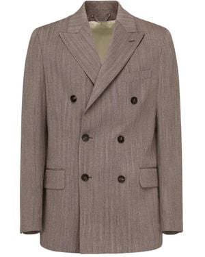 Golden Goose Double-Breasted Blazer - Brown