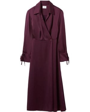 Claudie Pierlot クロスオーバー マキシドレス - パープル