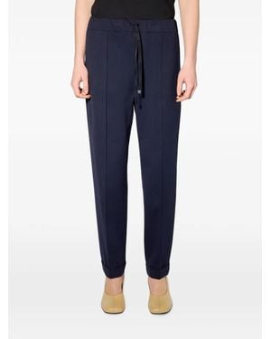 Liviana Conti Pantalon À Lien De Resserrage - Blue