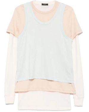 Wardrobe NYC Layered T-Shirt - White