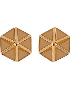 CADAR B Home Large Stud Earrings - Natural