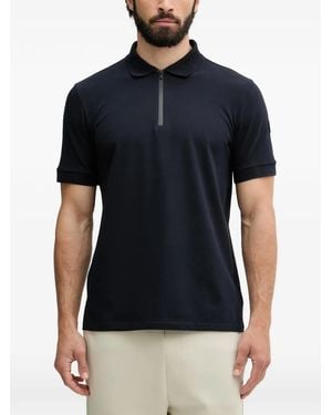Fusalp Anatole Zip-Fastening Short-Sleeve Polo Shirt - Black