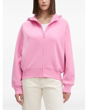 adidas Soft Lux Zip-Up Hoodie - Pink