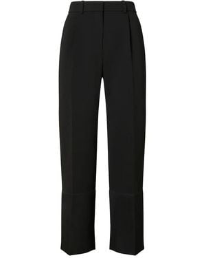 Tory Burch Cropped Pants - Black