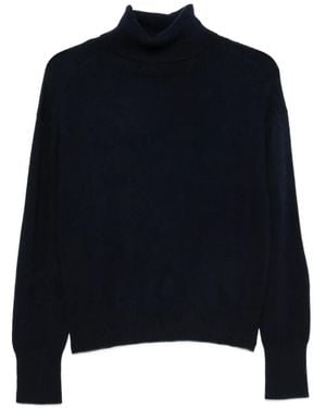Semicouture Roll-Neck Sweater - Blue
