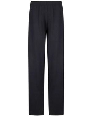Lisa Yang Pantalon Palazzo Aina À Taille Élastique - Bleu