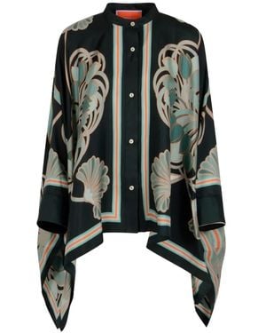 La DoubleJ Placée Foulard Shirt - Green