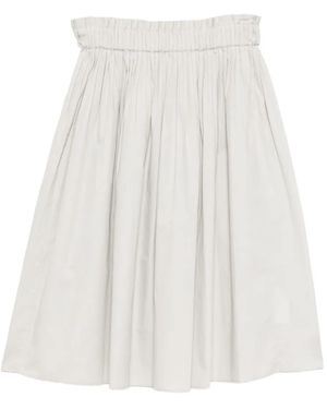 To b. by agnès b. Rock Mit Falten - Weiß