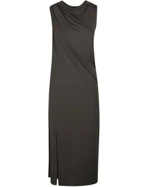 IRO Zahara Slit Midi Dress - Gray