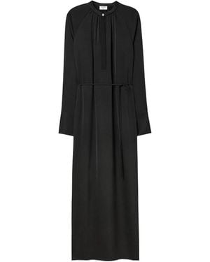 Filippa K Side-Slit Tied Dress - Black