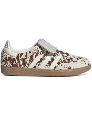 adidas Samba Lt Cow-Print Sneakers - White