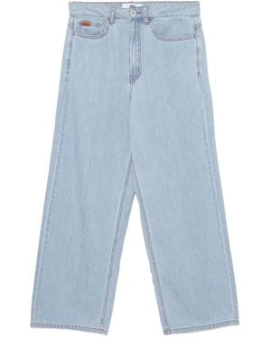 Chocoolate Logo-Patch Jeans - Blue
