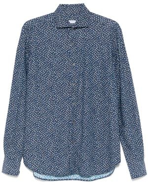 Orian Printed Shirt - Blue